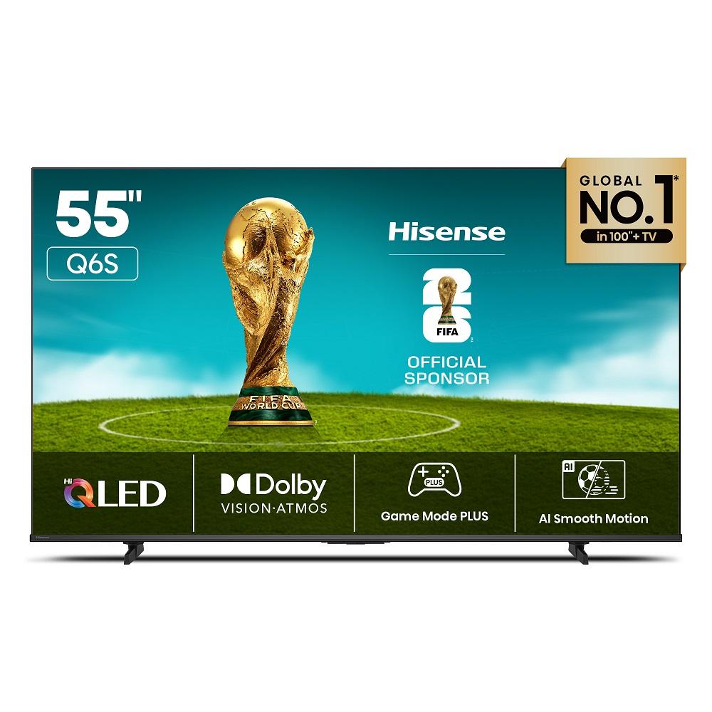 Hisense 43 QLED 4K Smart TV 43Q6S