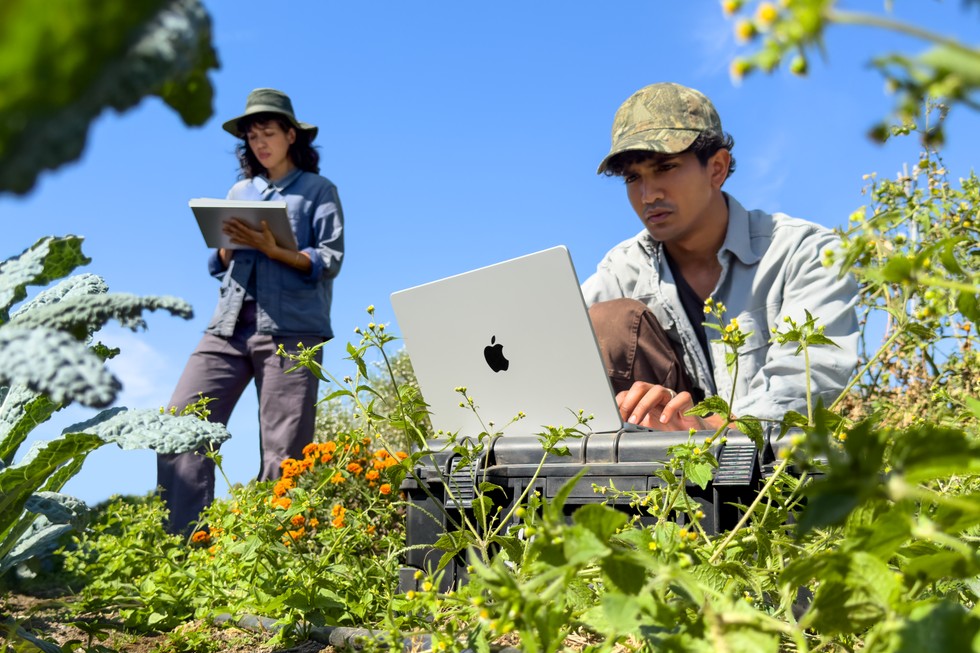 MacBook Pro with M6 in the field