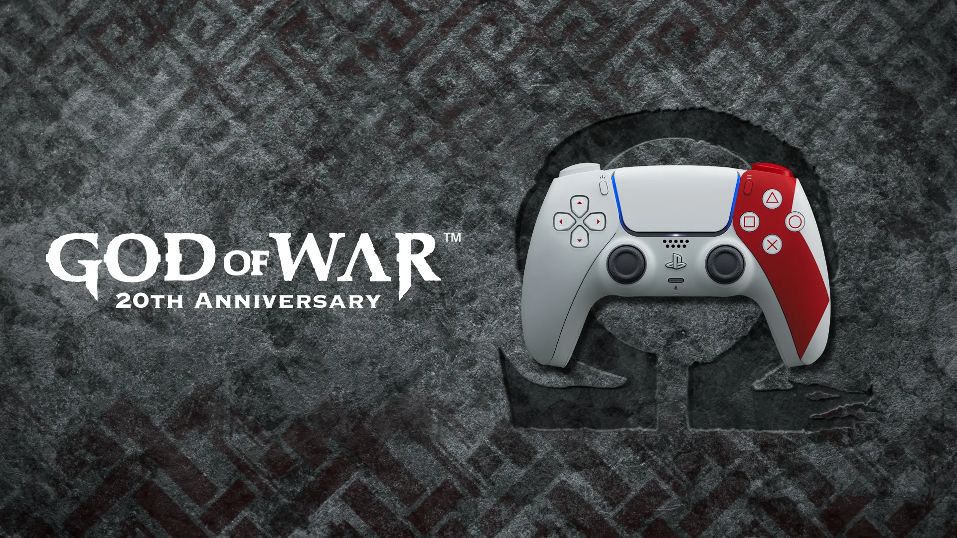 DualSense — God of War 20th Anniversary Limited Edition